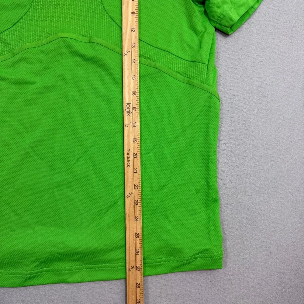 Adidas Western & Southern Open Cincinnati Tennis Polo Shirt Green Mens Small NEW